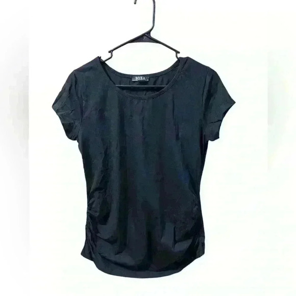 🟣Myra Maternity Black T-shirt XL - Picture 1 of 3